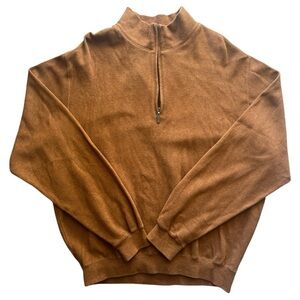 CARNOUSTIE |‎ Men’s Quarter Zip Pullover Golf Sweater, Men’s Sz L